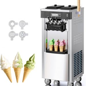 !E+D03.L LANGZEITMIETE 1 Woche bis 6 Monate Softeismaschine stehend Eismaschine Softeis Maschine gewerblich 2 x 6 l auf Rädern 220 V Edelstahl die reinste Goldgrube in Ihrem Cafe Restaurant Bistro ab 5,55 €/Tag