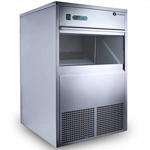 GBT9.03 Eiswürfelmaschine 50 l Eiswürfelbereiter Eiswürfel Maschine 200 Eiswürfel/Stunde 50 kg/24 Std Gastro inkl. Zubehör