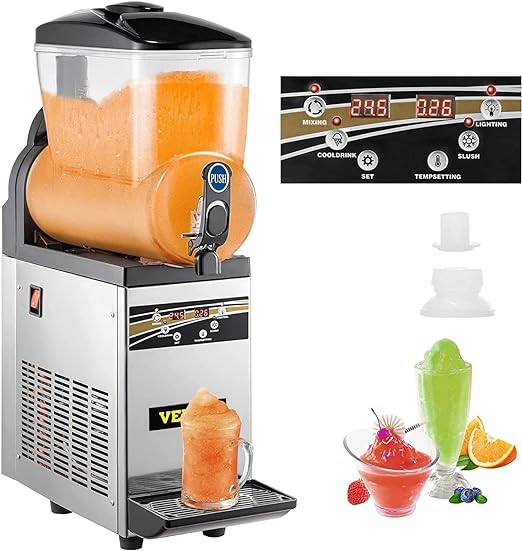 !E+D06 Gewerbliche Slushy Slush Eis Maschine Speiseeis Wassereis 1 Geschmacksrichtung 15 l – für Ihr Gewerbe – die Goldgrube für Ihr Geschäft – Bild 2