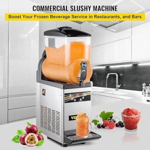!E+D06 Gewerbliche Slushy Slush Eis Maschine Speiseeis Wassereis 1 Geschmacksrichtung 15 l – für Ihr Gewerbe – die Goldgrube für Ihr Geschäft