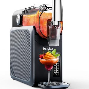 !E+D05 Slush-Maschine 2 L Slusheis-Maschine für Zuhause mit Selbstreinigung 5 voreingestellte Programme Frozen Slushie Margaritas Frappés Milchshake