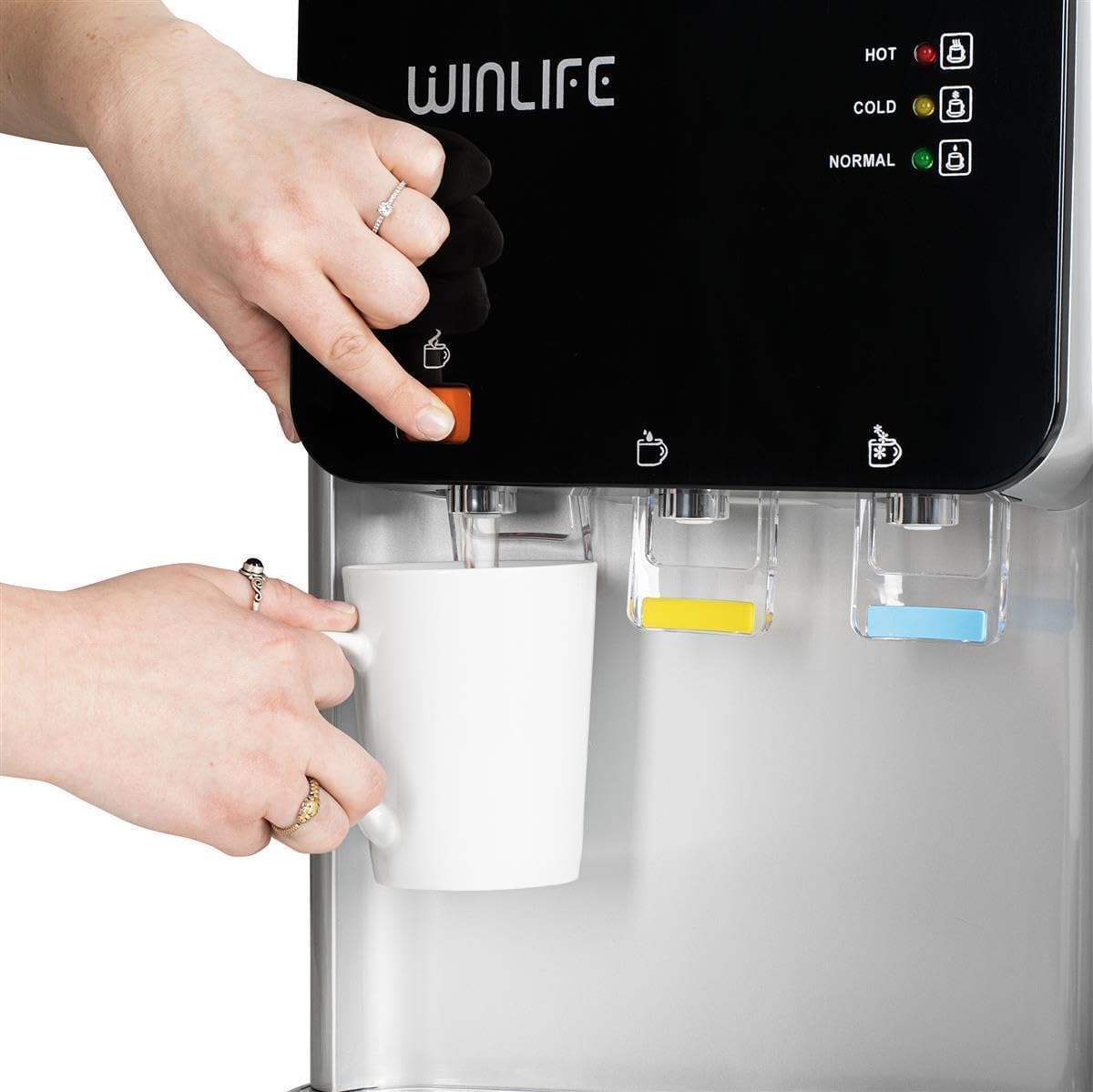 E+T36.01 Trinkwasserspender 5 – 20 L Heißwasserspender Kaltwasserspender Wasserspender 500 W elektrisch doppelte Heiß-/Kaltfunktion Messe Ausstellung Catering Hotels Bistro – Bild 7