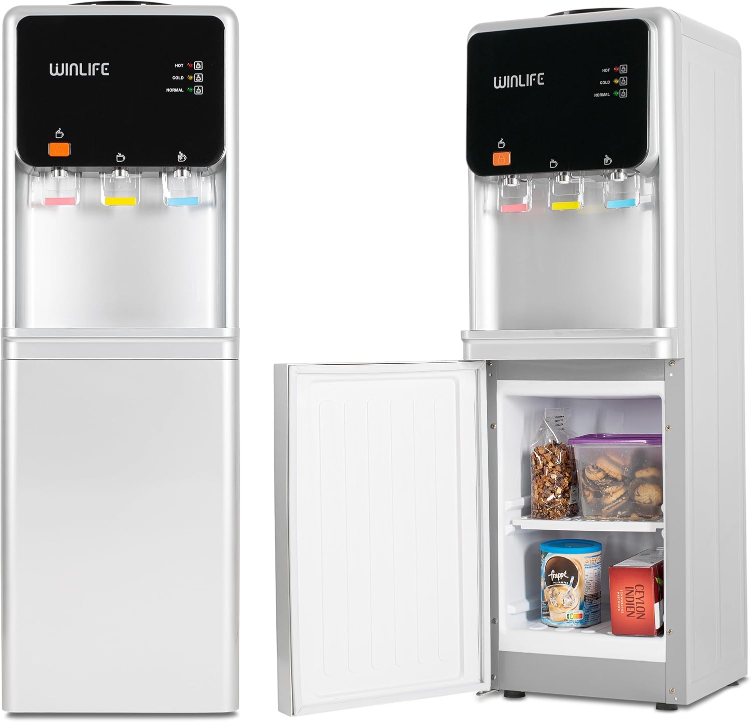 E+T36.01 Trinkwasserspender 5 – 20 L Heißwasserspender Kaltwasserspender Wasserspender 500 W elektrisch doppelte Heiß-/Kaltfunktion Messe Ausstellung Catering Hotels Bistro