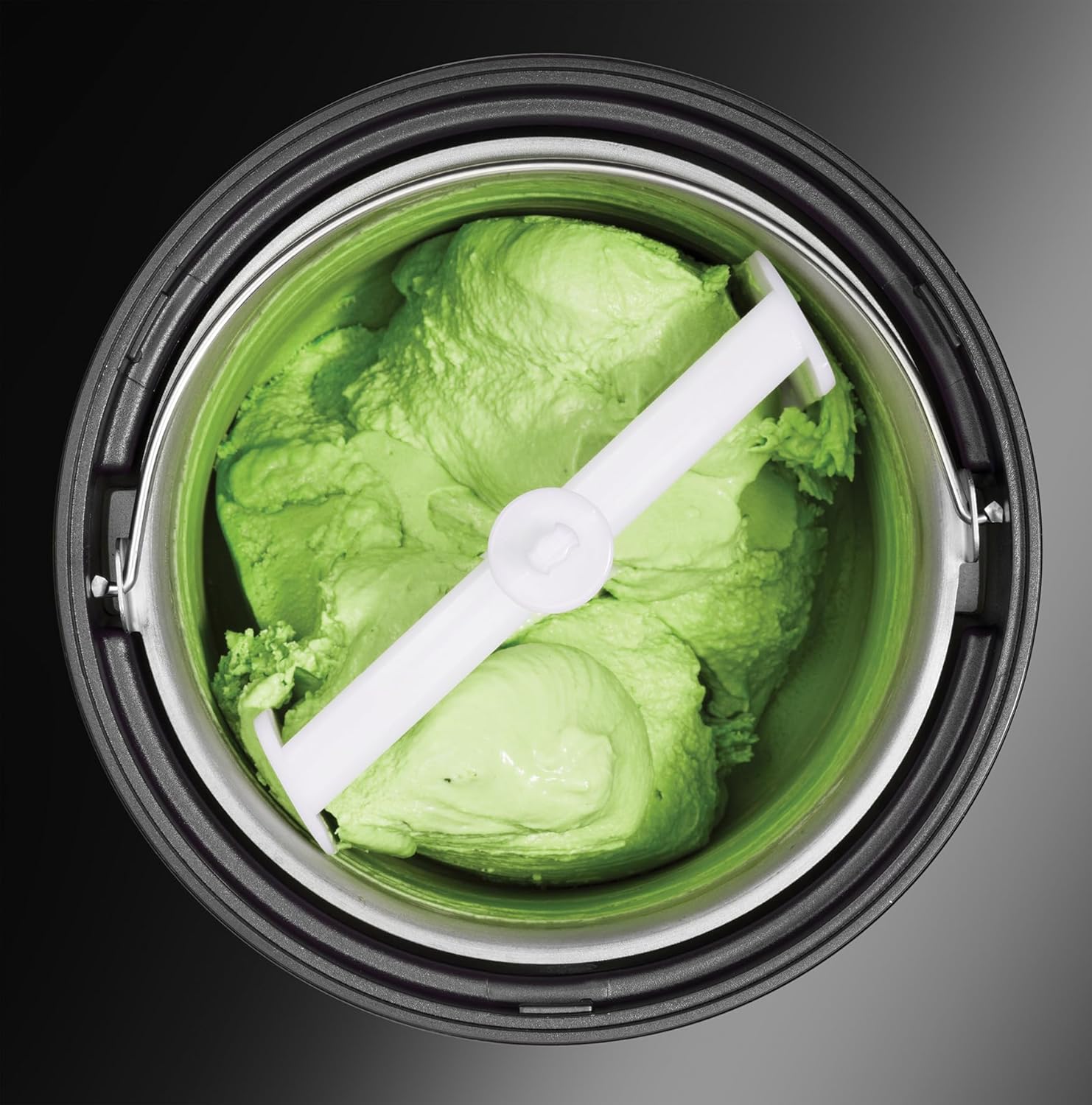 E+D12.02 Private Eismaschine 2 L Softeis Streicheis Eisbällchen mit digitalem Timer 180 Watt – Bild 7
