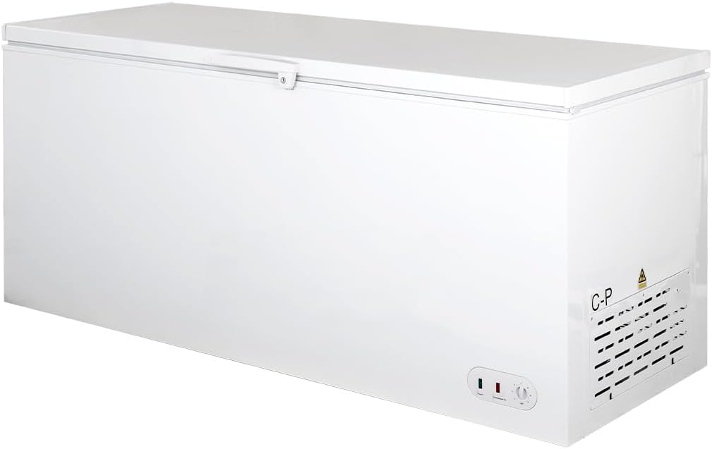 E+T17.03.02 Gefriergerät Gefrierschrank Gefriertruhe Tiefkühltruhe Kühltruhe groß 550L abschließbar mit Klappdeckel -18°C bis -22°C Energieklasse F – Bild 6