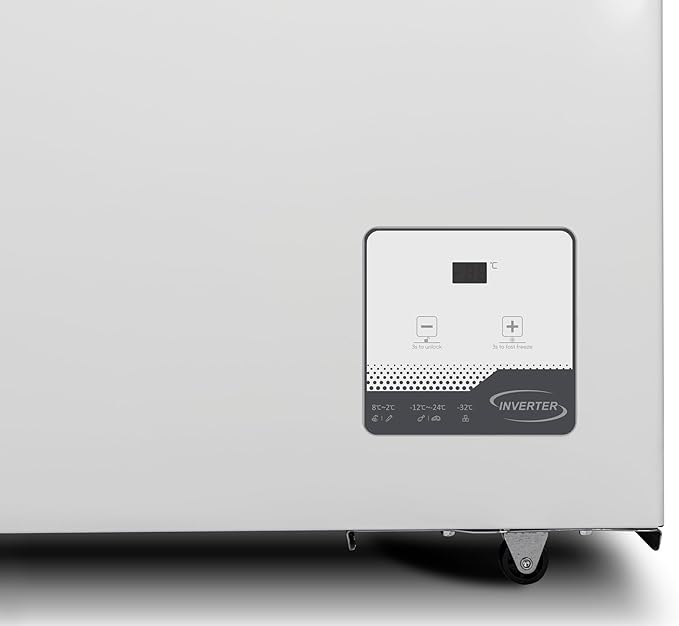 !E+T17 Gefriertruhe Kühltruhe Gefrierschrank Kühlschrank 299 Liter Nutzinhalt plus + 10°C bis minus -18°C 41 dB Dual-Modus kühlen + gefrieren inkl. Drahtkorb 4-Sterne-Gefrierfach freistehend Energieklasse E / Plus- und Minusbereich – Bild 3