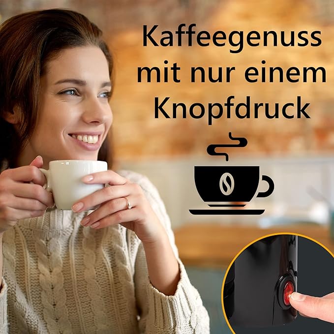 C+G20.9 Camping Kaffeemaschine mit Thermoskanne Kaffeevollautomat für 8-10 Tassen Filterkaffee Tropf-Stopp & Abschaltautomatik Filtereinsatz herausnehmbar Wasserstandsanzeige Strombetrieb 230 V – Bild 5