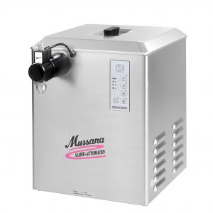 E+T35.02 Sahnemaschine 12 Liter mit Kühlung 500 Watt 230 Volt 90 Liter/Stunde Profigerät für Gastronomie Event Aussteller Catering Hotel Messen