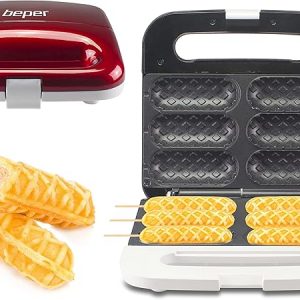 C+G20.19.03 Waffeleisen Stabform Mini Waffeleisen für 6 Waffeln in minutenschnelle