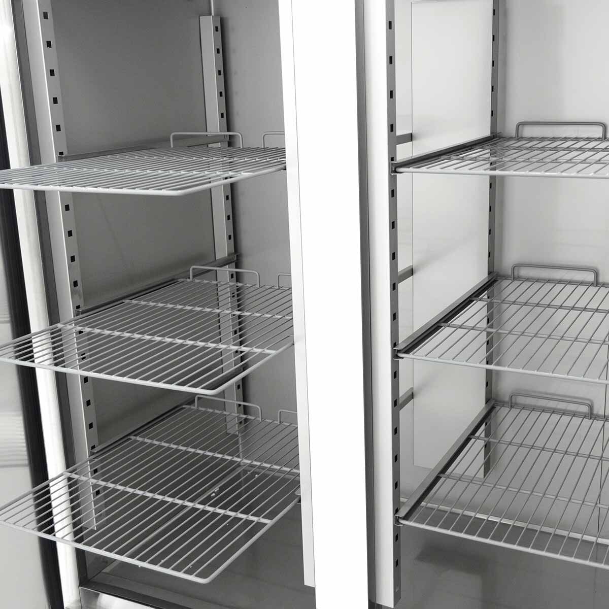 E+T16.03 Tiefkuehlschrank 1300 L 2-türig 2010 x 1480 x 830 mm bis minus 22 °C Gastro Profigerät freistehend – Bild 2