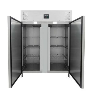 E+T16.03 Tiefkuehlschrank 1300 L 2-türig 2010 x 1480 x 830 mm bis minus 22 °C Gastro Profigerät freistehend