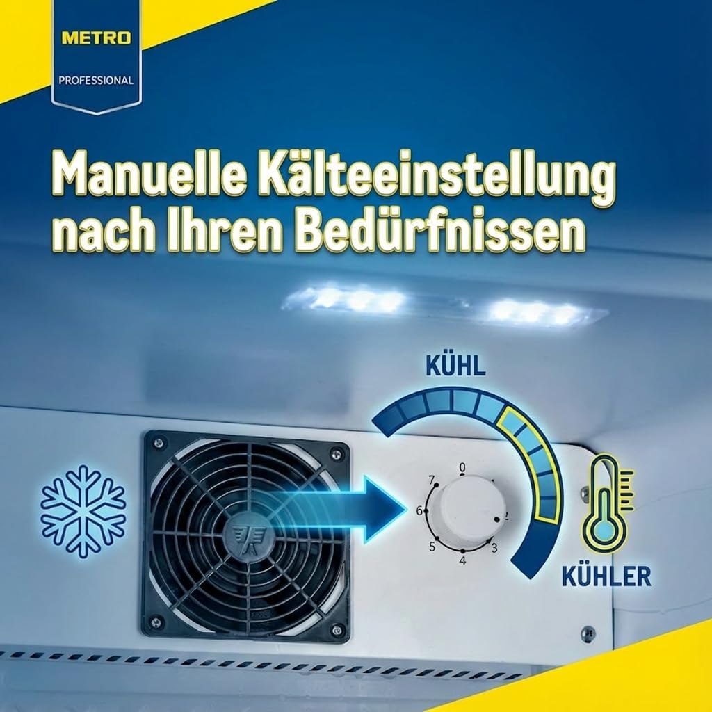 !E+T17.16 Getränkekühlschrank 237 L Bierkühlschrank Kühlschrank Profesional 110 W 6 verstellbaren Einlegeböden weiß Innenmaße 36,3 x 45,3 x 128,1 cm Energieklasse C – Bild 2