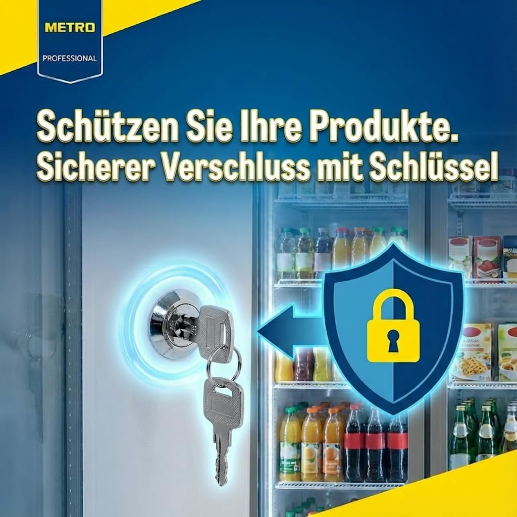 !E+T17.16 Getränkekühlschrank 237 L Bierkühlschrank Kühlschrank Profesional 110 W 6 verstellbaren Einlegeböden weiß Innenmaße 36,3 x 45,3 x 128,1 cm Energieklasse C – Bild 3